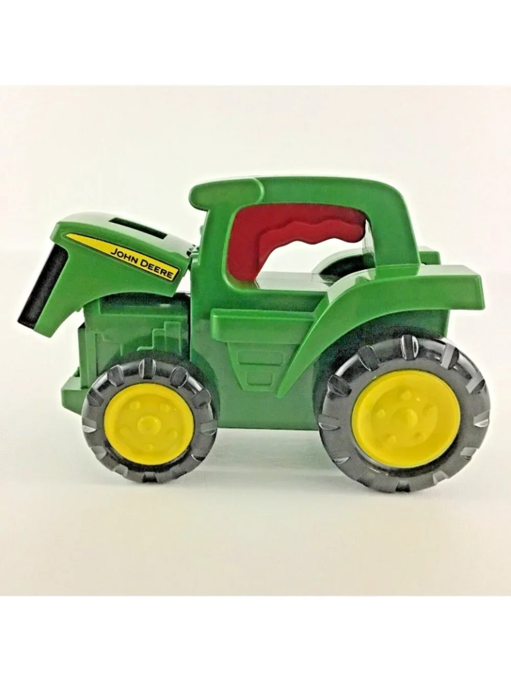 John Deere Roll N Go Green Farm Fun Tractor Vehicle Flashlight Toy Night Light